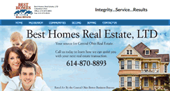 Desktop Screenshot of besthomes-realestate.com